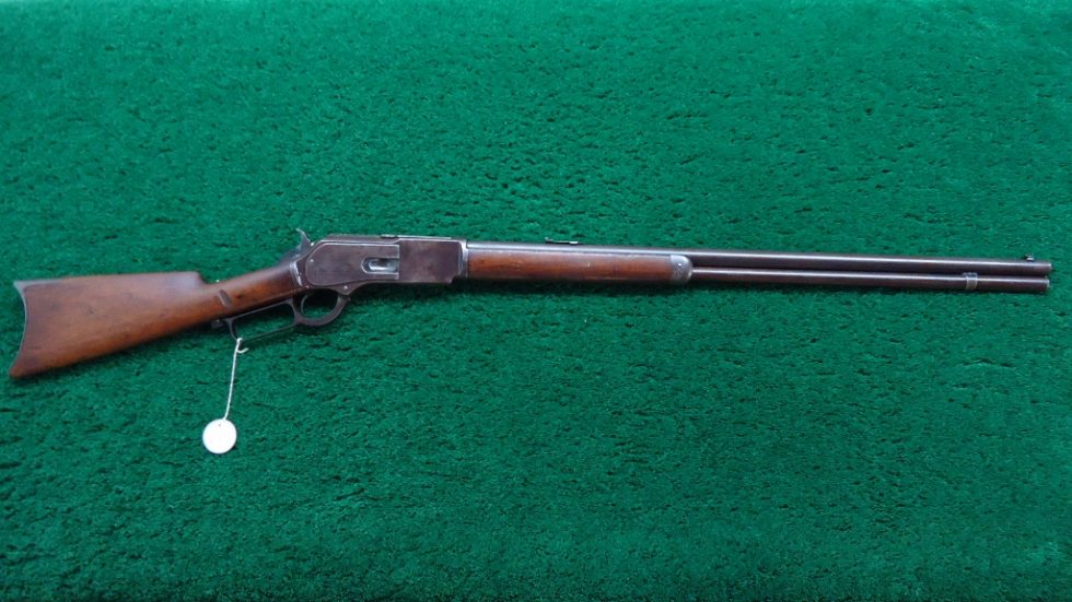 W789 ROUND BARREL MODEL 1876 WINCHESTER RIFLE CALIBER 40-60 [A] - Merz ...