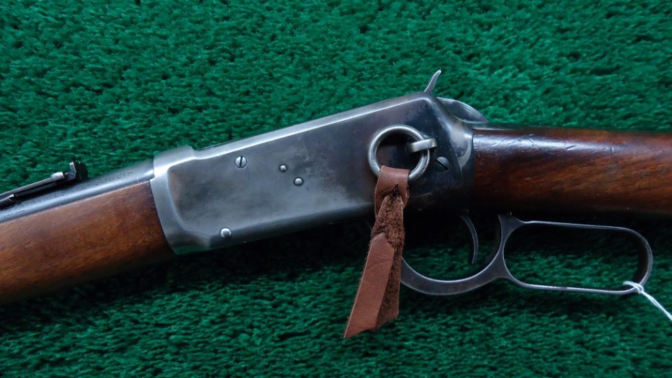 W1163 RARE WINCHESTER 1894 SRC 1895 VARIANT 30 WCF [M] - Merz Antique ...