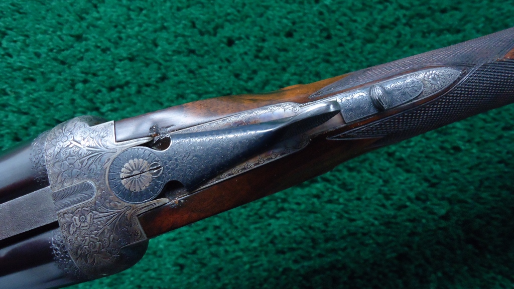 MR1335 *Sale Pending* GRADE - BEST Antique 450 Firearms Merz [M] BPE FINE BURY RIFLE DOUBLE VERY BOXLOCK JULES