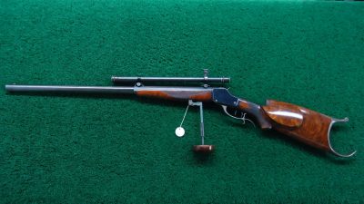 W3321 WINCHESTER 1885 H.W. SCHUETZEN RIFLE CAL 22 LONG CALIBER [M] - Image 19