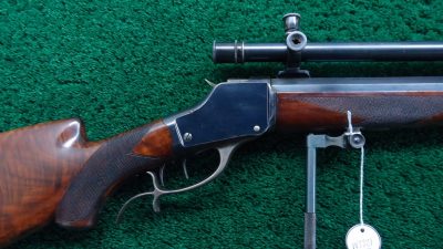 W3321 WINCHESTER 1885 H.W. SCHUETZEN RIFLE CAL 22 LONG CALIBER [M]