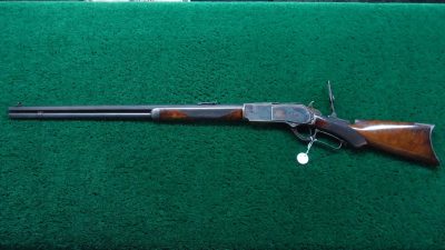 W3841 BEAUTIFUL WINCHESTER MODEL 1876 DELUXE RIFLE IN CALIBER 40-60 [A] - Image 25