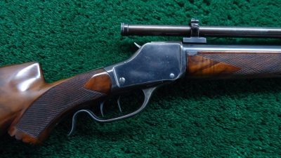 W277A WINCHESTER 1885 HI-WALL SCHUETZEN RIFLE IN 22 SHORT [M]