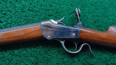 W4342 *Sale Pending* SPECIAL ORDER WINCHESTER MODEL 1885 LOW WALL RIFLE CHAMBERED IN 22 SHORT [A] - Image 2