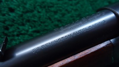 R2443 SERIAL NUMBER 32 REMINGTON MODEL 16 SEMI AUTOMATIC TAKE DOWN RIFLE [M] - Image 6