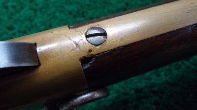 W4357 EARLY WINCHESTER MODEL 1866 FLATSIDE SRC WITH HENRY MARKED BARREL [A] - Image 13