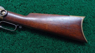 W4357 EARLY WINCHESTER MODEL 1866 FLATSIDE SRC WITH HENRY MARKED BARREL [A] - Image 18