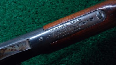 W4348 WINCHESTER THIRD MODEL 1873 RIFLE CHAMBERED IN 32 WCF [M] - Image 8