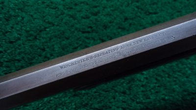 W4352 RARE OPEN TOP WINCHESTER MODEL 1873 RIFLE IN 44 WCF [A] - Image 6