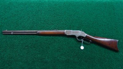 W4352 RARE OPEN TOP WINCHESTER MODEL 1873 RIFLE IN 44 WCF [A] - Image 22