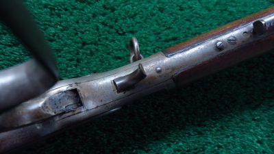 W4362 SPECIAL ORDER CASE COLORED WINCHESTER FIRST MODEL 1873 SADDLE RING CARBINE [A] - Image 9