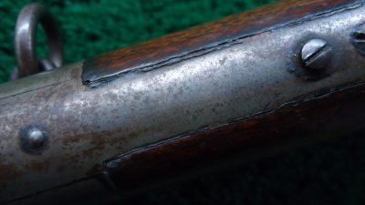 W4362 SPECIAL ORDER CASE COLORED WINCHESTER FIRST MODEL 1873 SADDLE RING CARBINE [A] - Image 15