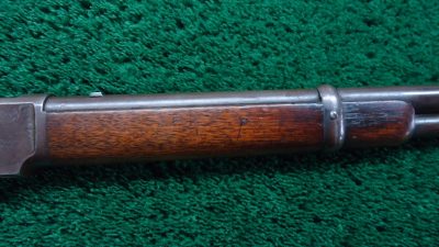 W4362 SPECIAL ORDER CASE COLORED WINCHESTER FIRST MODEL 1873 SADDLE RING CARBINE [A] - Image 5