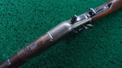 W4362 SPECIAL ORDER CASE COLORED WINCHESTER FIRST MODEL 1873 SADDLE RING CARBINE [A] - Image 4